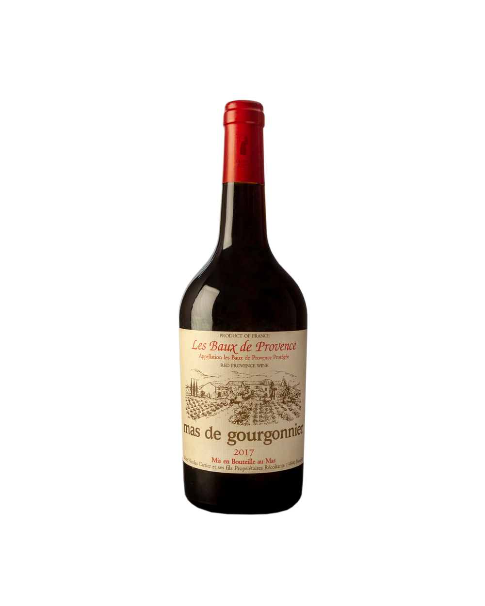 Mas de Gourgonnier Les Baux-de-Provence Rouge, 2020